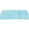 Drap de douche Essentiel - coton 450 gr/m² - bleu aqua 70x130 cm - Atmosphera