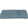 Drap de douche Essentiel - coton 450 gr/m² - gris orage 70x130 cm - Atmosphera