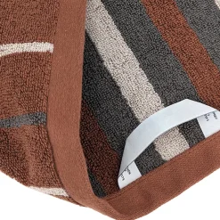 Drap de douche 70x140 cm BOLD coton 500g/m² marron Terracotta