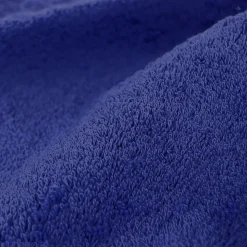 Drap de douche 70x140 cm coton peigné ALBA bleu moyen