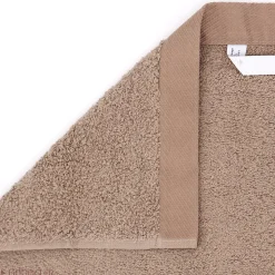 Drap de douche 70x140 cm coton peigné ALBA taupe