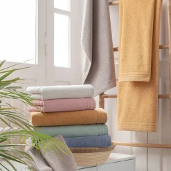 Drap de douche 70x140 cm DUNE argent