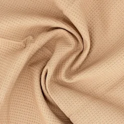 Drap de douche 70x140 cm nid d'abeille PURE WAFFLE 300 g/m² beige