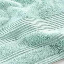 Drap de Douche 70x130 cm Éponge Unie Tendresse Céladon 600g/m²