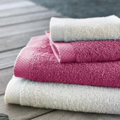 Drap de douche 70x140 cm PURE Prune 550g/m2