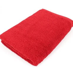 Drap de douche 70x140 cm PURE Rouge 550g/m2