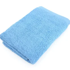 Drap de douche 70x140 cm PURE Bleu Ciel 550g/m2