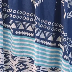 Drap de plage rond 180 cm INCA Bleu