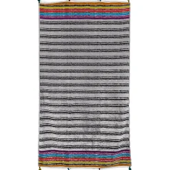 Drap de plage 100x180 cm en velours collection SICILE multicolore