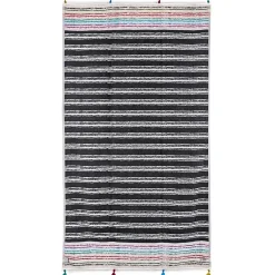 Drap de plage 100x180 cm en velours collection SICILE multicolore