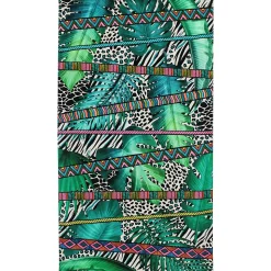 Drap de plage 100x180 cm JUNGLE Vert