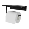 Dérouleur de papier toilette Kina Noir GoodHome