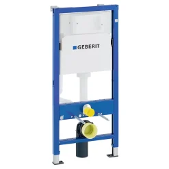 Duofix pack WC bâti-support UP100 + WC suspendu sans bride Roca avec abattant SoftClose + plaque blanche (GEBROGAWR02-FR)