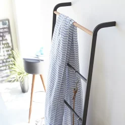 Echelle porte serviettes avec 6 barreaux - H160 cm