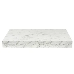 Egger Naturel plan vasque 103,5x8x50 cm, blanc effet marbre (DO10050MCB)