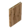 Elément Vertical H30cm Pour Étagères De Lavabo En Chêne Naturel