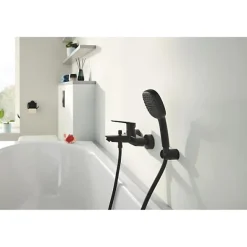 Ensemble de douche avec pommeau 2 jets, support et flexible - GROHE Vitalio Comfort 110 263992431 - Sélection facile -Economie