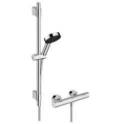 Ensemble de douche chromé Hansgrohe Pulsify Select S