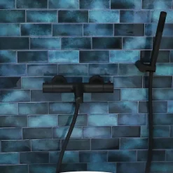 Ensemble de douche chromé 3 pièces Essebagno Circle