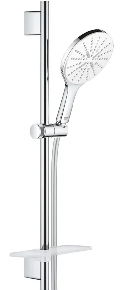 Ensemble de douche chromé Vitalio SmartActive 150 Cube 3 jets Grohe