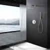 Ensemble de douche CURVED à encastrer - Thermostatique Chromé BrillantChroméNoir matCanon de fusilOr brosséOr rose brossé Ensembl