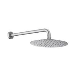 Ensemble de douche encastré mécanique 2 voies SKY BATH nickel brossé Inox S304 série SOUL