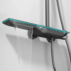 Ensemble de douche thermostatique intelligent Kleenmac avec affichage numérique modèle Amadis