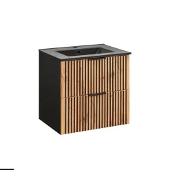 Ensemble de meubles sous vasque - 60 cm - avec Vasque - WOTANIA