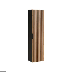 Ensemble de meubles sous vasque - 120 cm - avec Vasque - Cube et Colonnes - Miroirs LED - WOTANIA