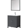 Ensemble de salle de bain gri 75 cm