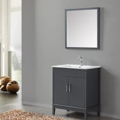 Ensemble de salle de bain gri 75 cm