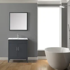 Ensemble de salle de bain gri 75 cm