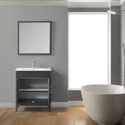Ensemble de salle de bain gri 75 cm