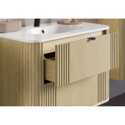 Ensemble de salle de bain KORI : meuble sous vasque 100cm et vasque à encastrer