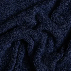 Ensemble De Serviettes Éponge Bleue Meuble De Salle De Bain Invité + Visage + Serviette
