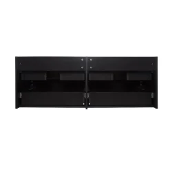 Ensemble double vasque suspendu SORRENTO avec vasques et robinets 120 cm