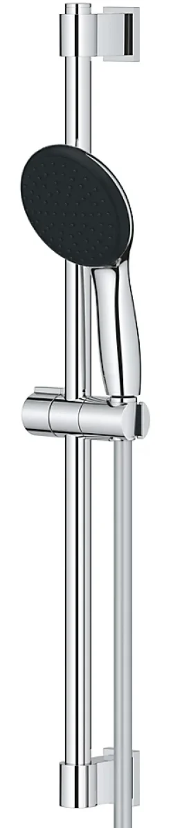 Ensemble douchette 1 jet + flexible + barre chrome, Grohe Vitalio Start