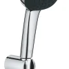 Ensemble douchette 2 jets + support + flexible chrome, Grohe Vitalio Comfort 100