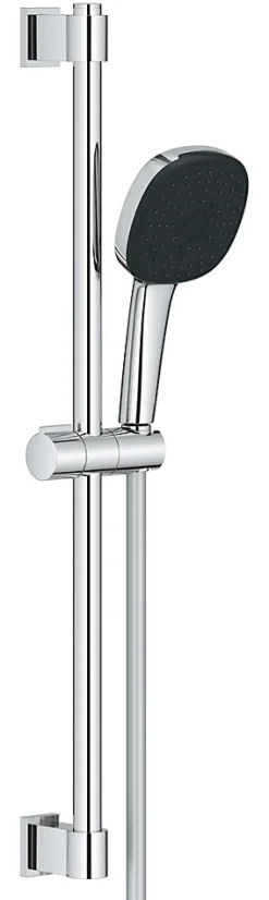 Ensemble douchette 3 jets + support + flexible chrome, Grohe Vitalio Comfort 110