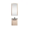 Ensemble lave-mains angle SKINO avec robinet et armoire