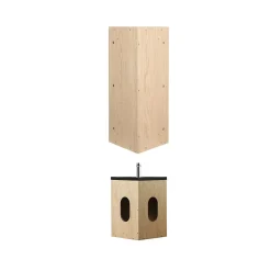 Ensemble lave-mains d'angle SKINO suspendu avec armoire miroir