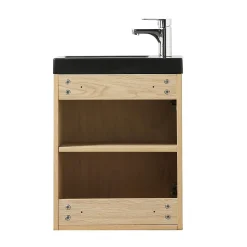 Ensemble lave-mains suspendu NEVADA avec robinet et miroir