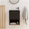 Ensemble meuble lave-mains NIKA + robinet