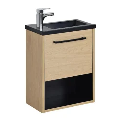 Ensemble meuble lave-mains NIKA + robinet