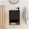Ensemble meuble lave-mains NIKA + robinet