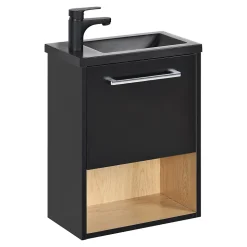 Ensemble meuble lave-mains NIKA + robinet