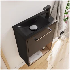 Ensemble meuble lave-mains NIKA + robinet