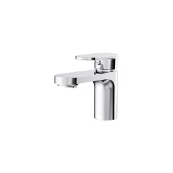 Ensemble meuble simple vasque SORRENTO 60 cm + robinet + miroir + Colonne