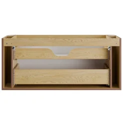 Ensemble meuble sous vasque 120cm et colonne Mila Bois