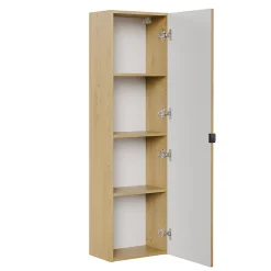 Ensemble meuble sous vasque 120cm et colonne Mila Bois